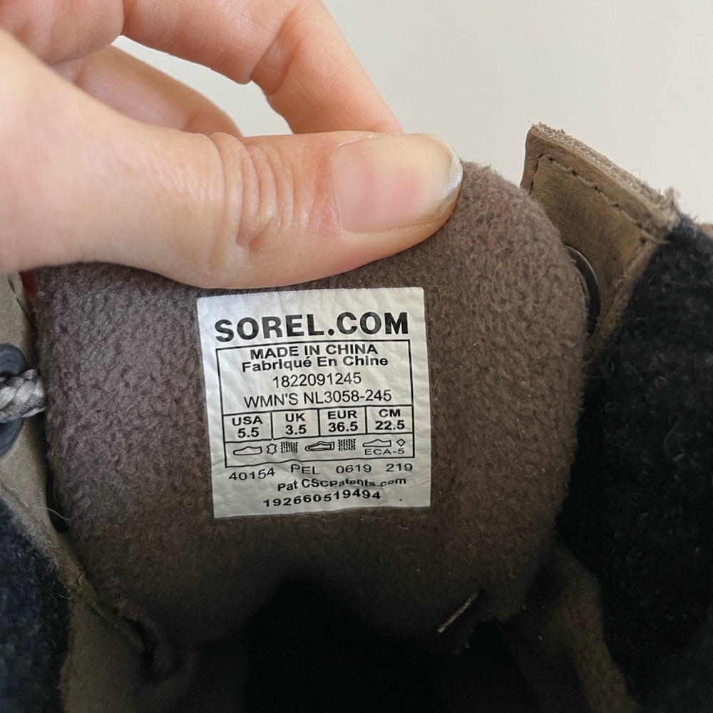 SOREL Slimpack II Lace Duck Boots – Size 5.5 / EU 36.5 - Picture 5 of 6